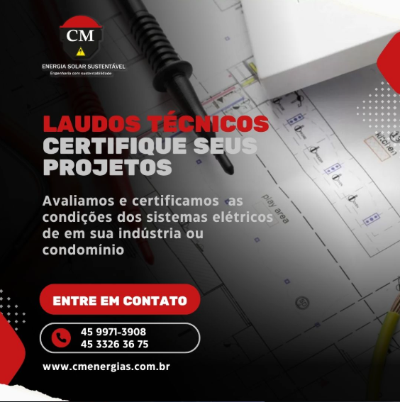 Post: laudos técnicos e certificação de sistemas elétricos para indústrias e condomínios