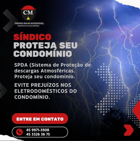 Post: SPDA — evite prejuízos com descargas atmosféricas no condomínio